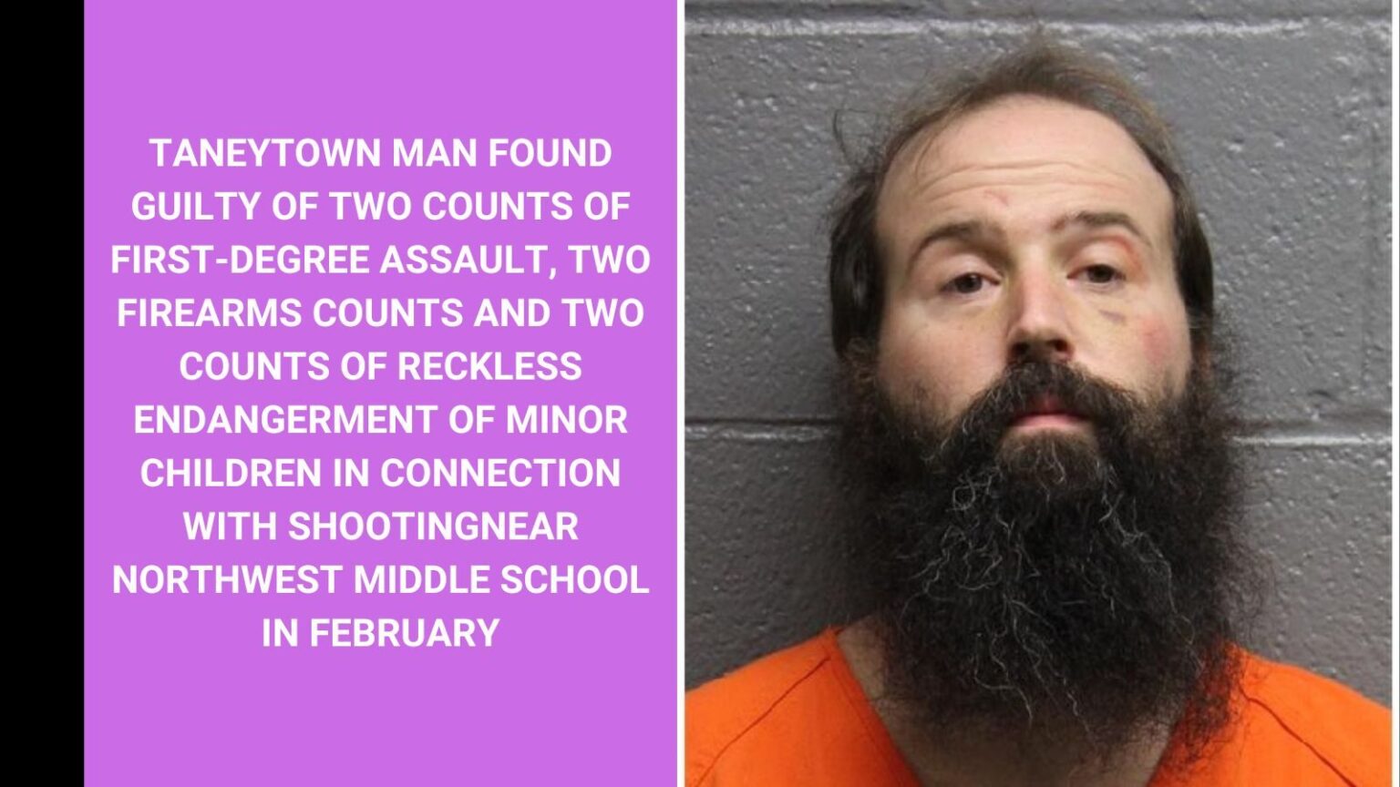 Taneytown Man Found Guilty Of Multiple Charges In Connection With