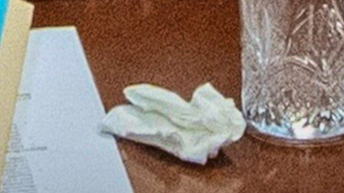 "It's a handkerchief, not cocaine"