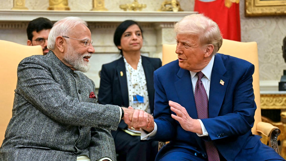 Narendra Modi straight in his boots