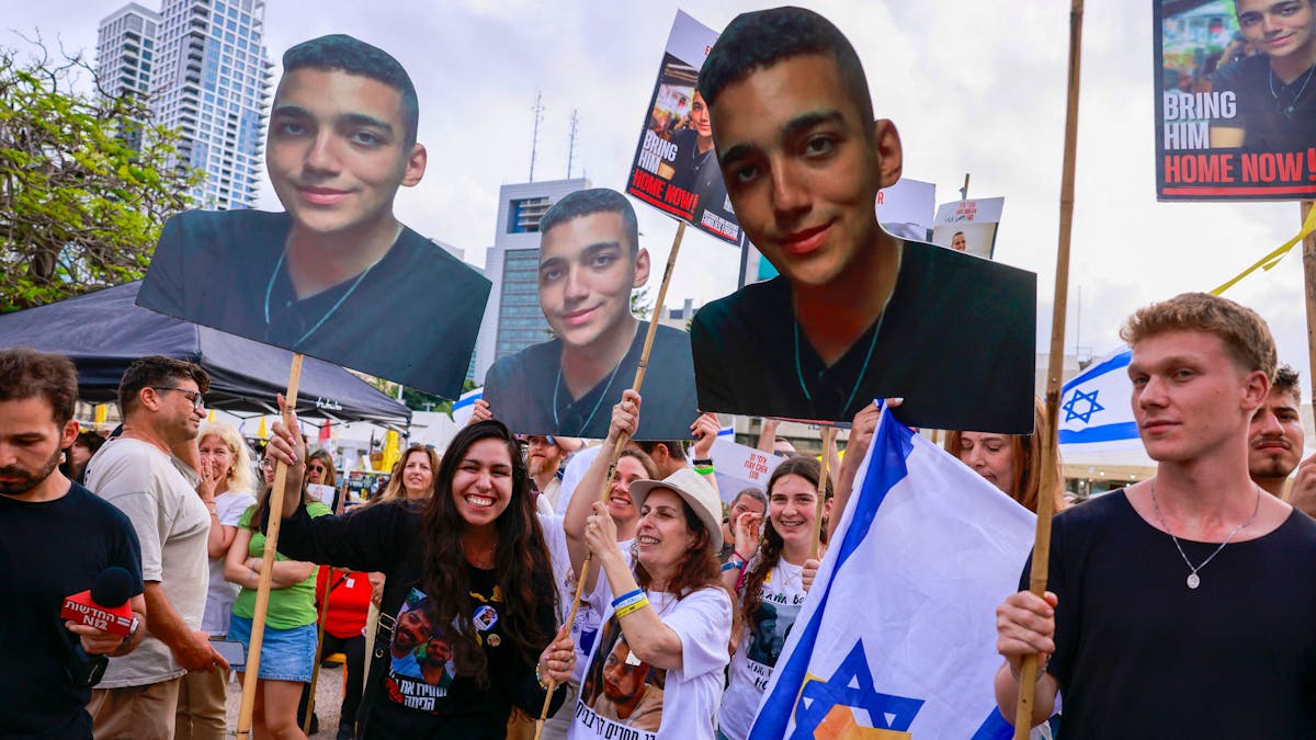 The Israeli-American hostage Edan Alexander was released