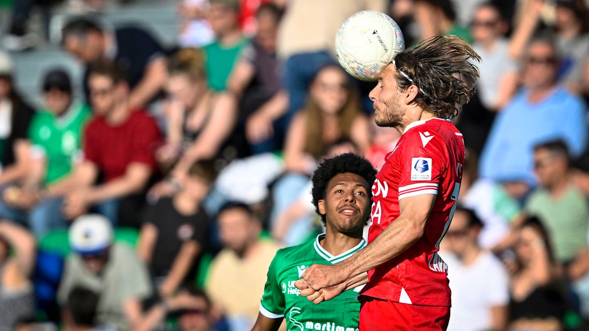 By dint of retreating, Yverdon will end up falling