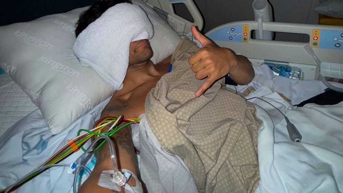 Jorge Martin: "Thank God, it could have been much worse"