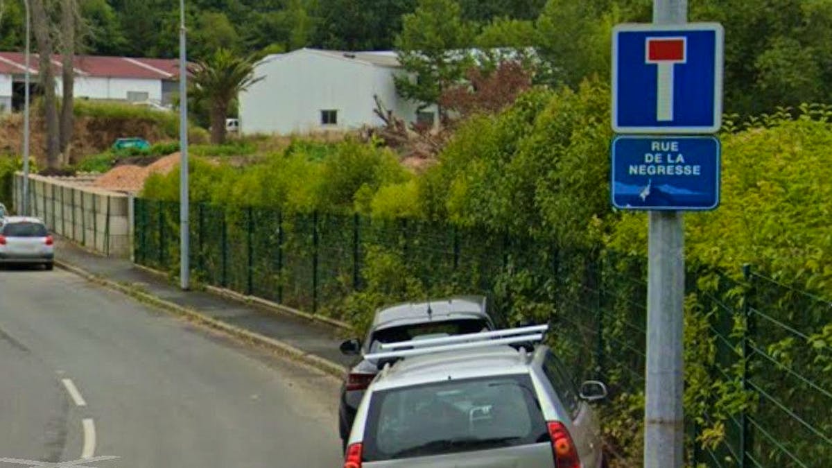 The district of "La Negresse" in Biarritz must change its name