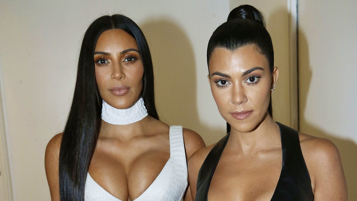 The sisters of Kim Kardashian? "They all look alike"