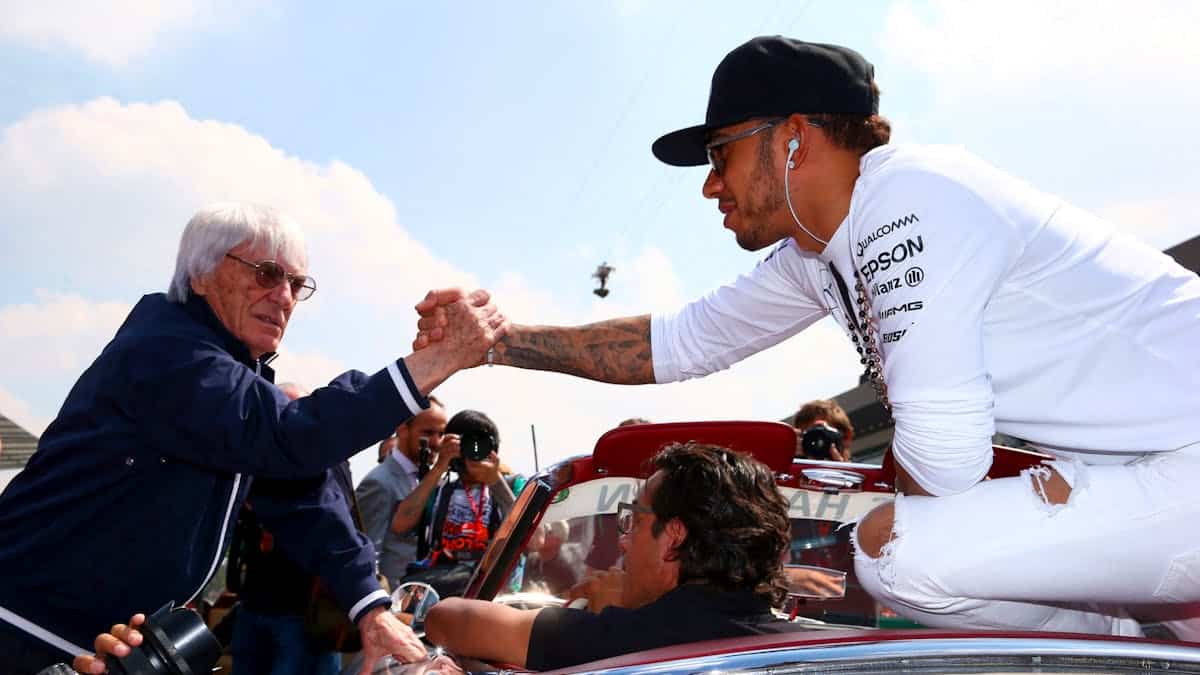 Hamilton "should stop now" according to Ecclestone