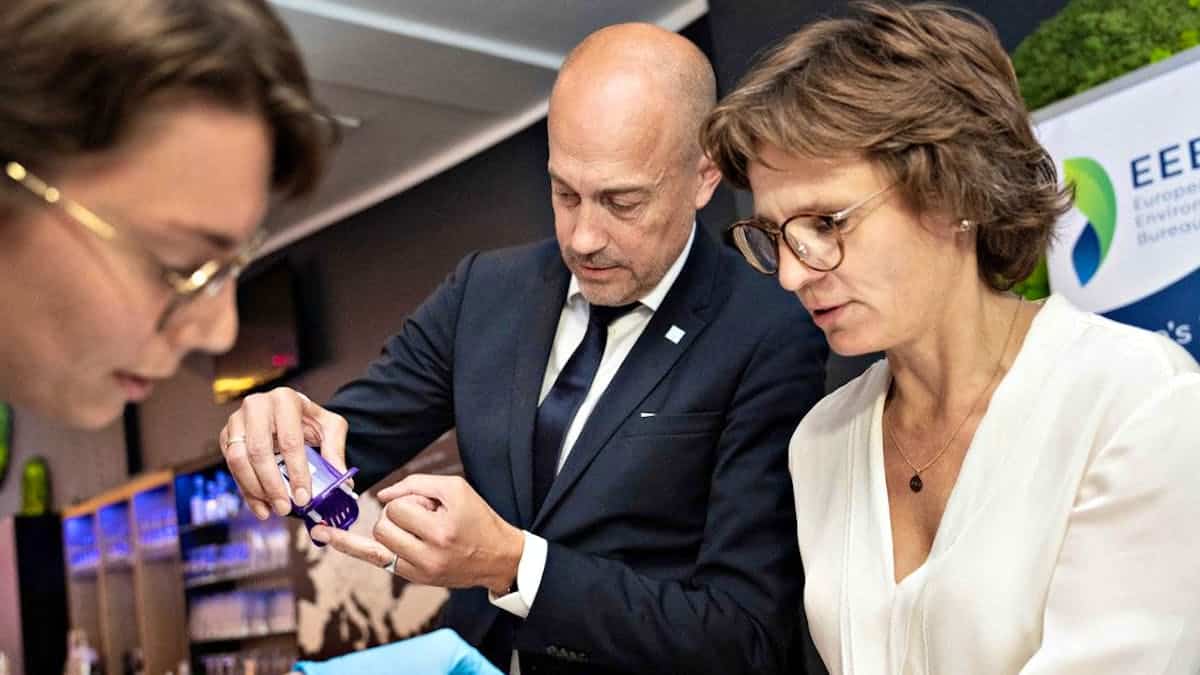 She proves that we have eternal pollutants in the blood