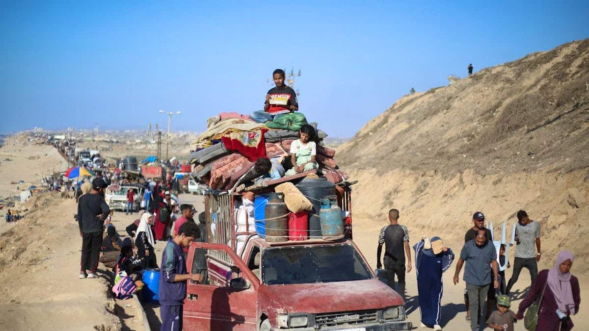 The Palestinians flee en masse Gaza-Ville: "We can't take it anymore"