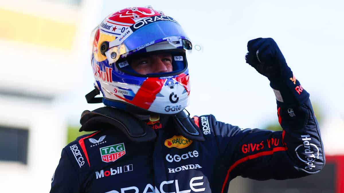 Verstappen wins the pole in Monza, in front of the McLaren