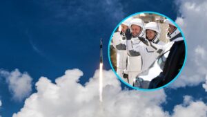 “Hello space station, Crew-11 is here”