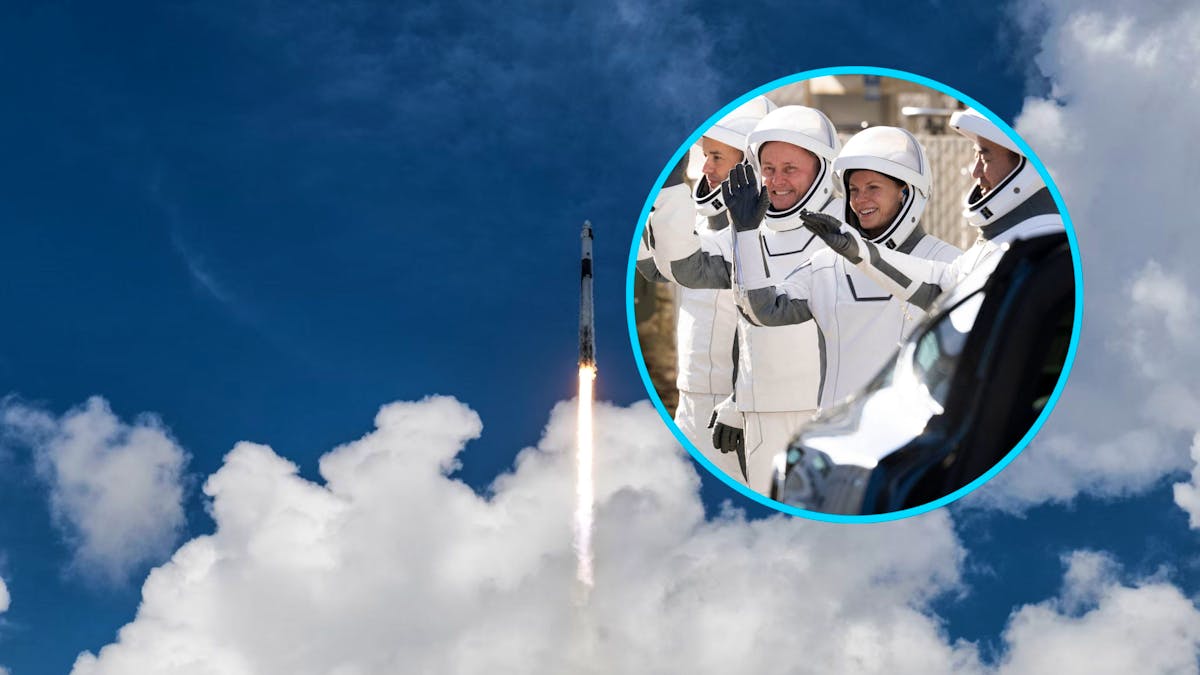 “Hello space station, Crew-11 is here”