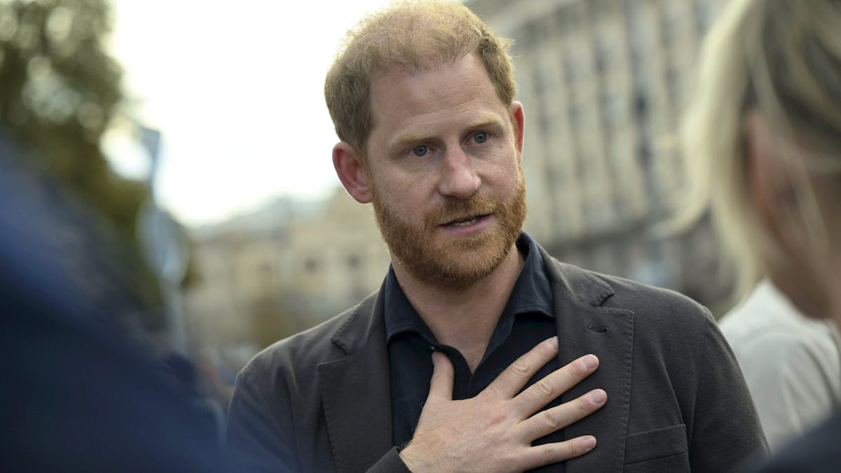 “I have a clear conscience,” says Prince Harry
