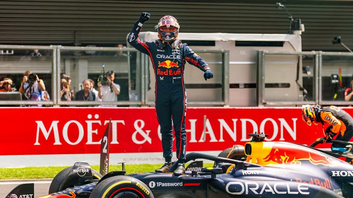 Max Verstappen wins the Sprint race in Belgium
