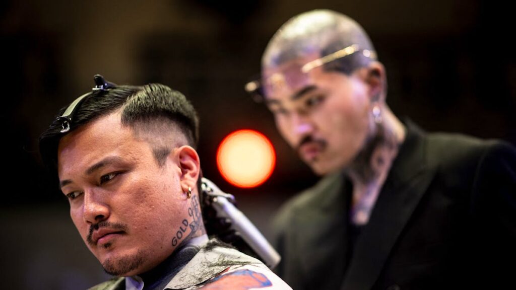 In the hair: Japan organizes a World Barbers tournament