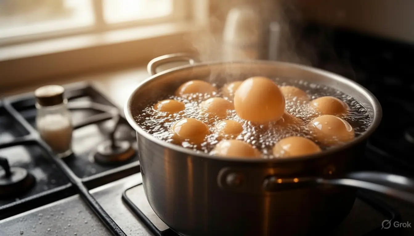 Why Adding Salt to Boiling Eggs Really Matters—It’s All About Science, Not Peeling