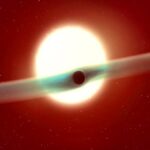 An incredible double helium leak on an exoplanet