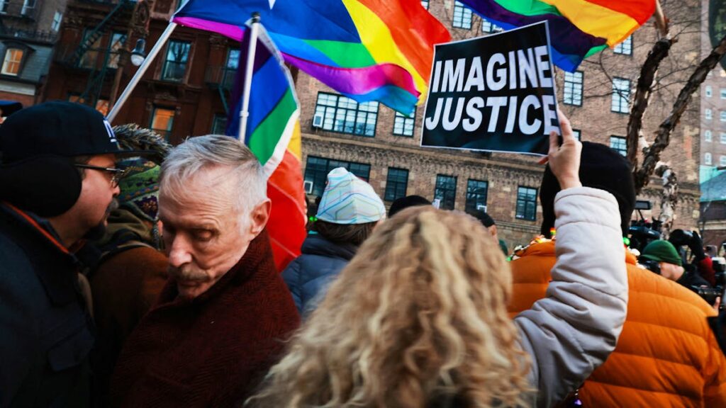 Rainbow flag removed from LGBT+ site in New York