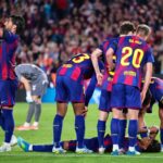 Lamine Yamal injured while scoring a penalty against Celta Vigo