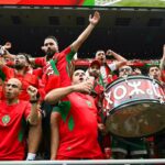 Moroccan fans tried to ruin the French night
