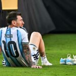 Sad ending? Lionel Messi was inconsolable after the final
