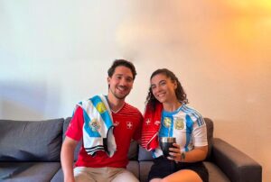 Swiss husband, Argentinian wife: this couple will experience a unique match