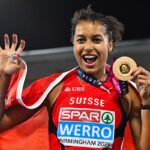Supersonic, Audrey Werro wins the gold medal in the 800m
