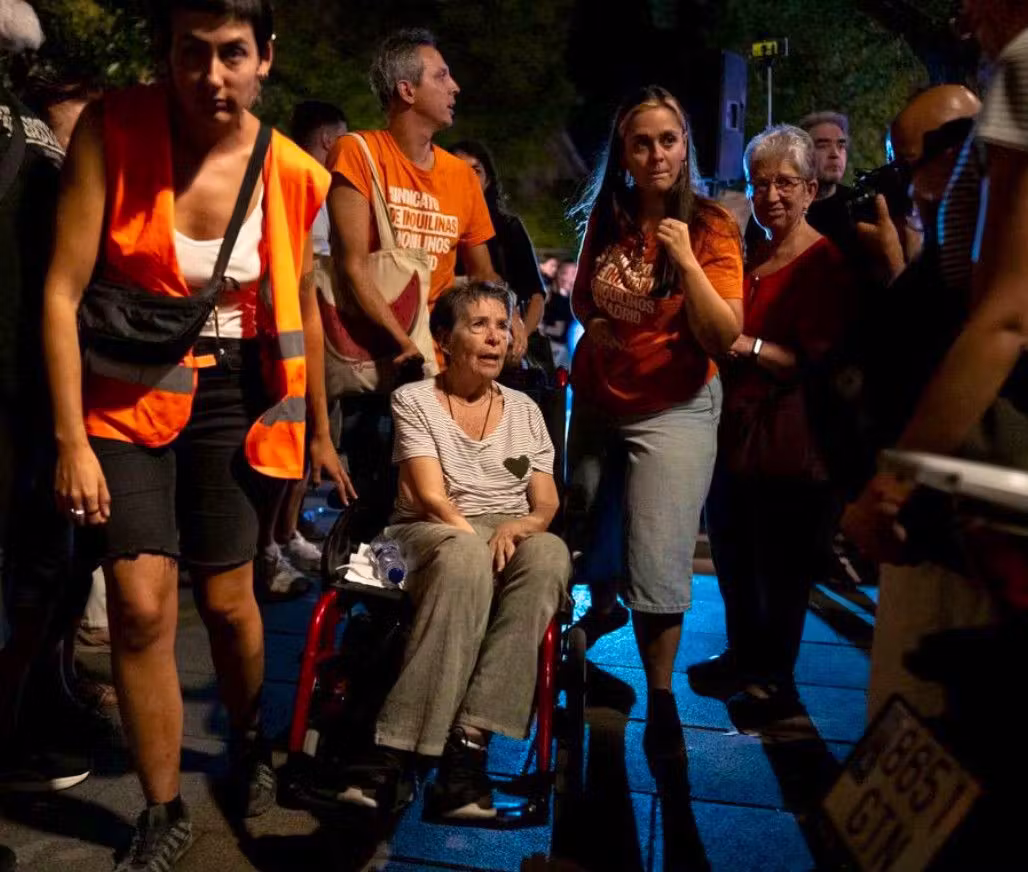 At 87, in a wheelchair, she was evicted from her home