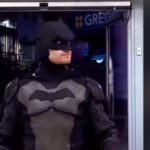 He was dressed as Batman, he really plays superhero
