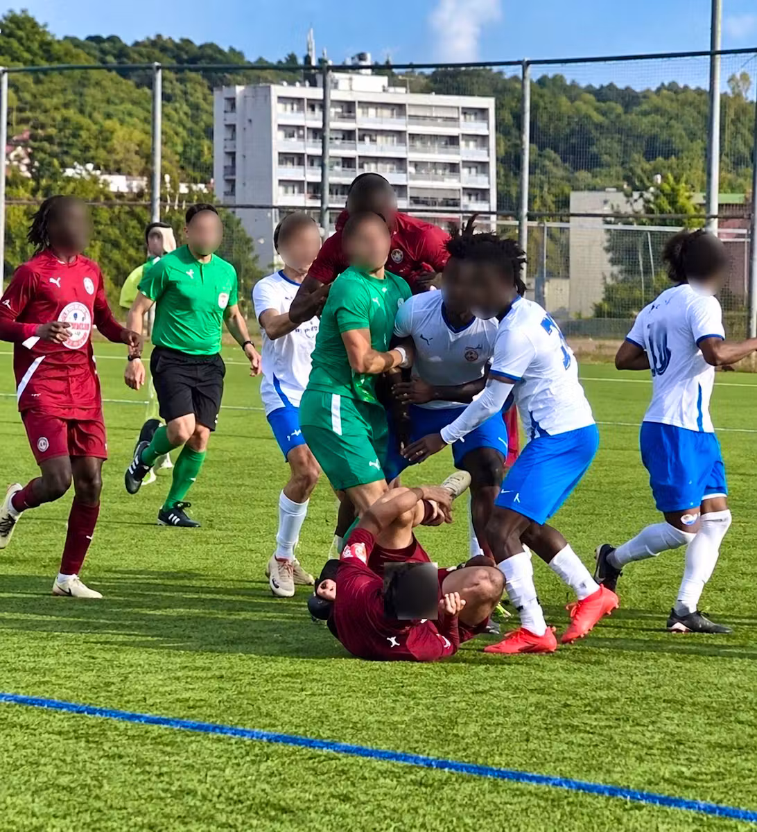 Heavy suspensions after a junior A match which degenerated