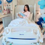 Starlet Maeva Ghennam is a mother for the first time