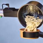 The army is testing a robot cook to feed its troops